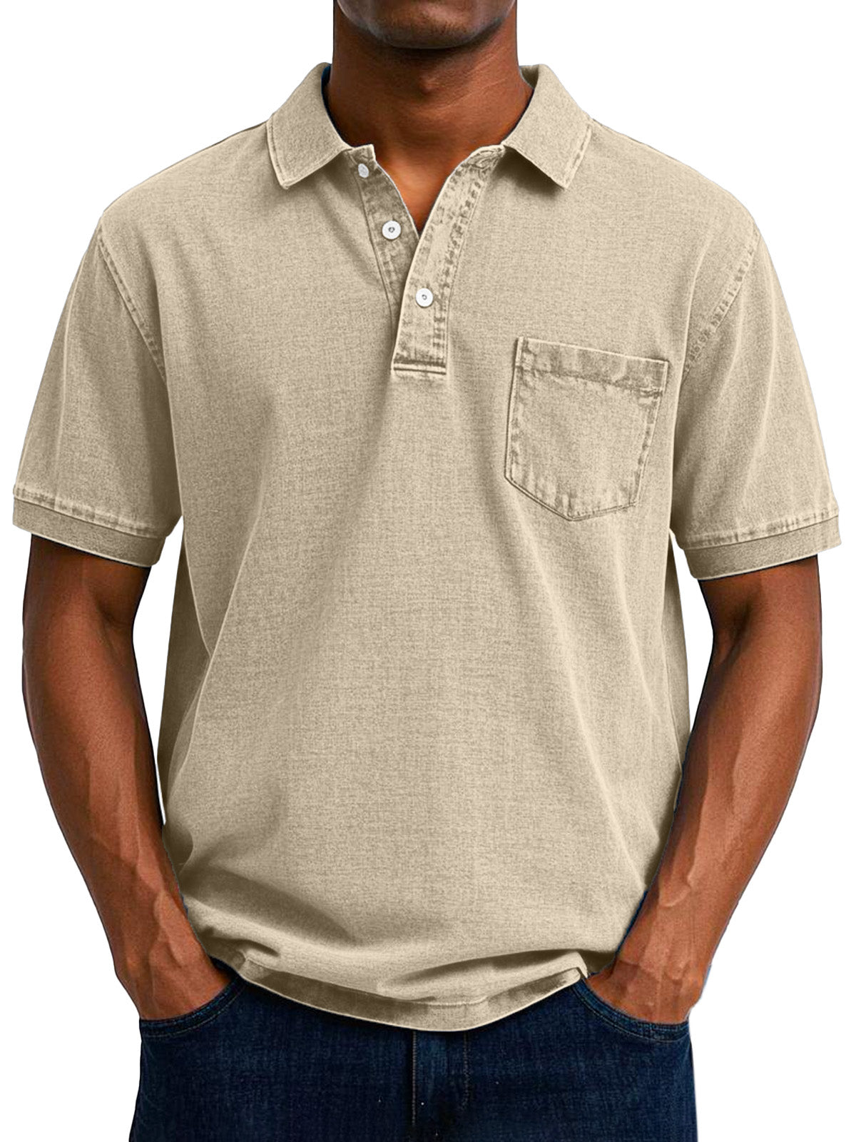 Maxime | Vintage-inspiriertes Poloshirt mit lässiger Passform