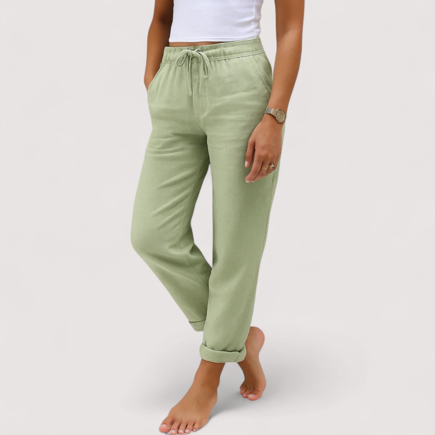 Monica™ | Entspannte Leinenhosen