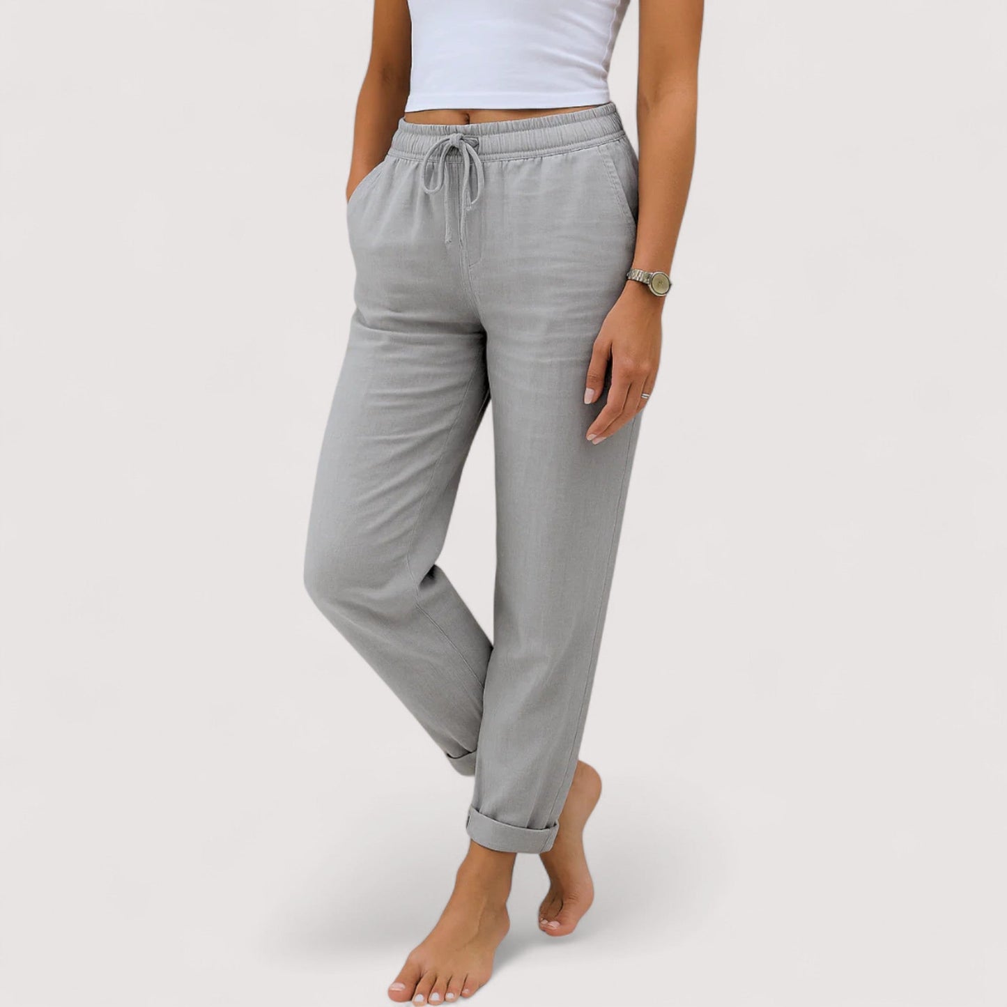 Monica™ | Entspannte Leinenhosen