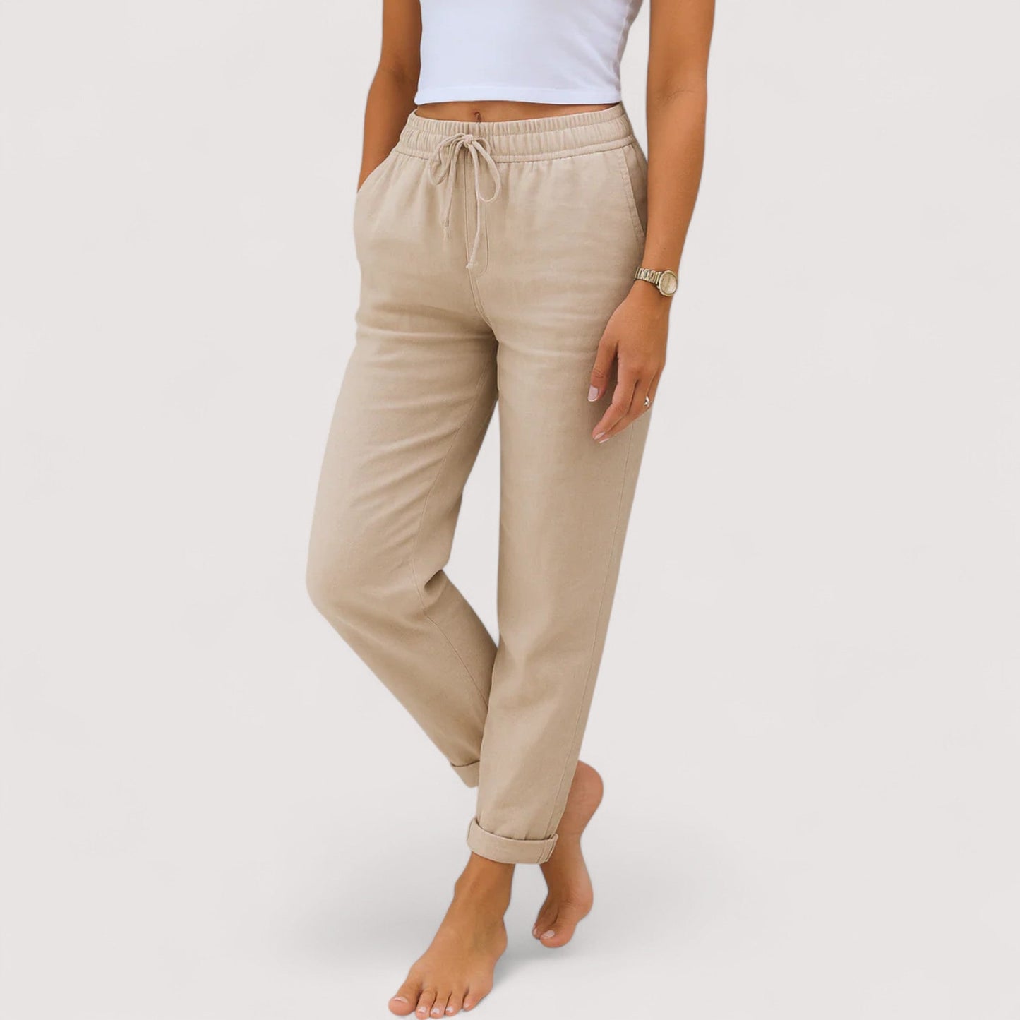 Monica™ | Entspannte Leinenhosen