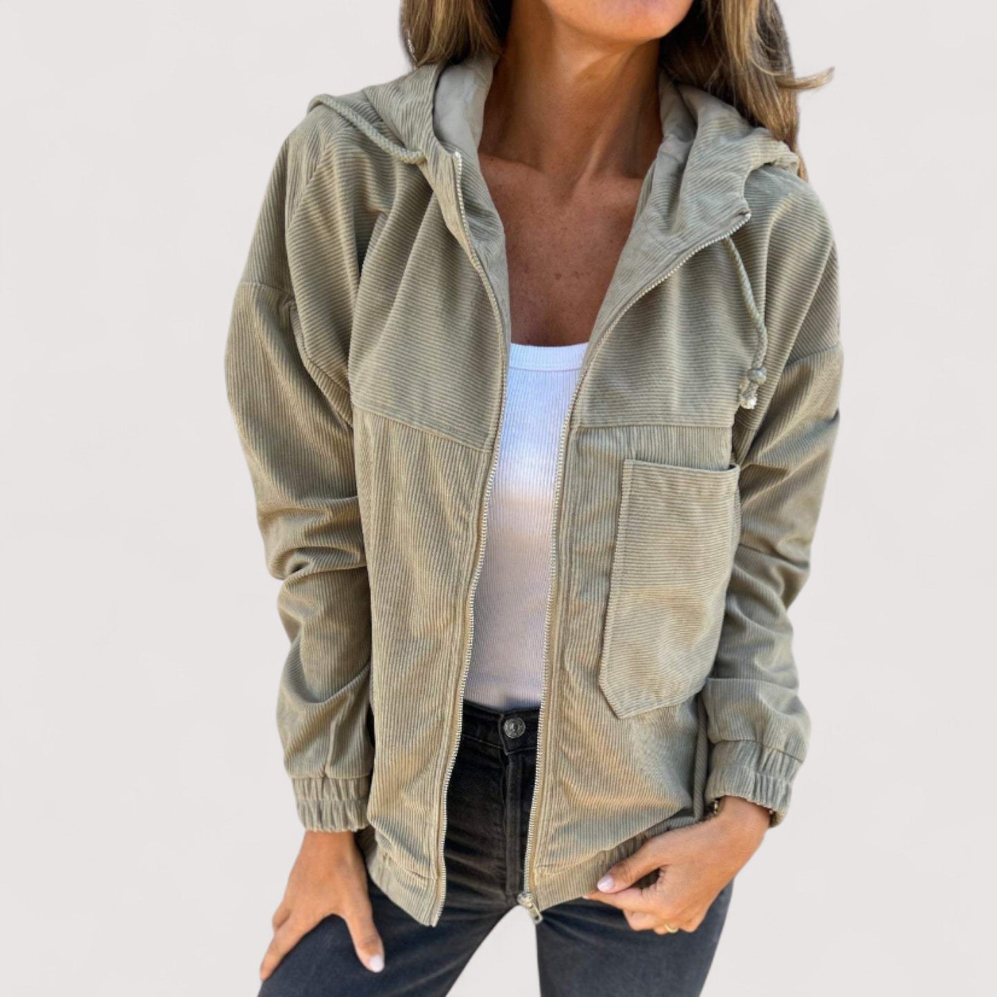 Marta™ | Hooded Sweatshirt with Cord