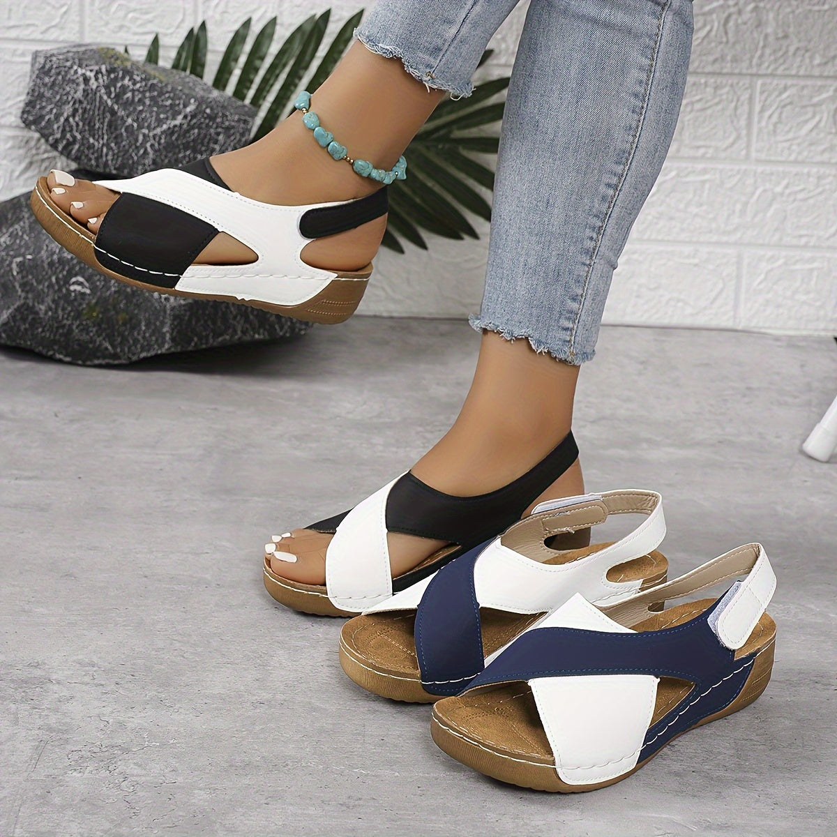 Trudi | Verstellbare Komfort-Sandalen mit orthopädischer Unterstützung