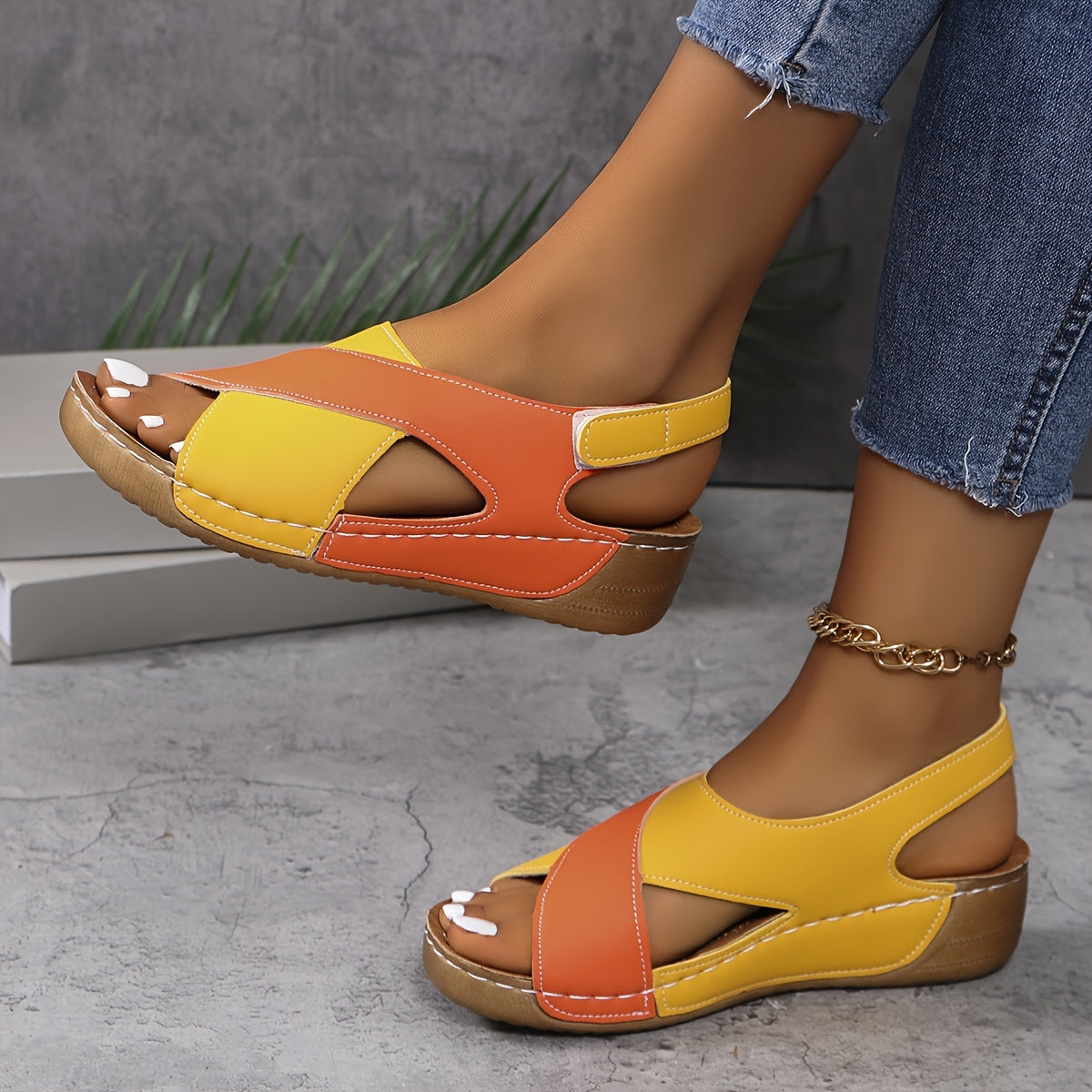 Trudi | Verstellbare Komfort-Sandalen mit orthopädischer Unterstützung