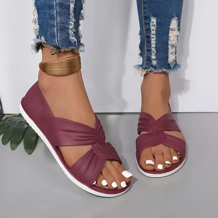 Luzia | Damen Orthopädische Sandalen mit Bequemem Schleifen-Design