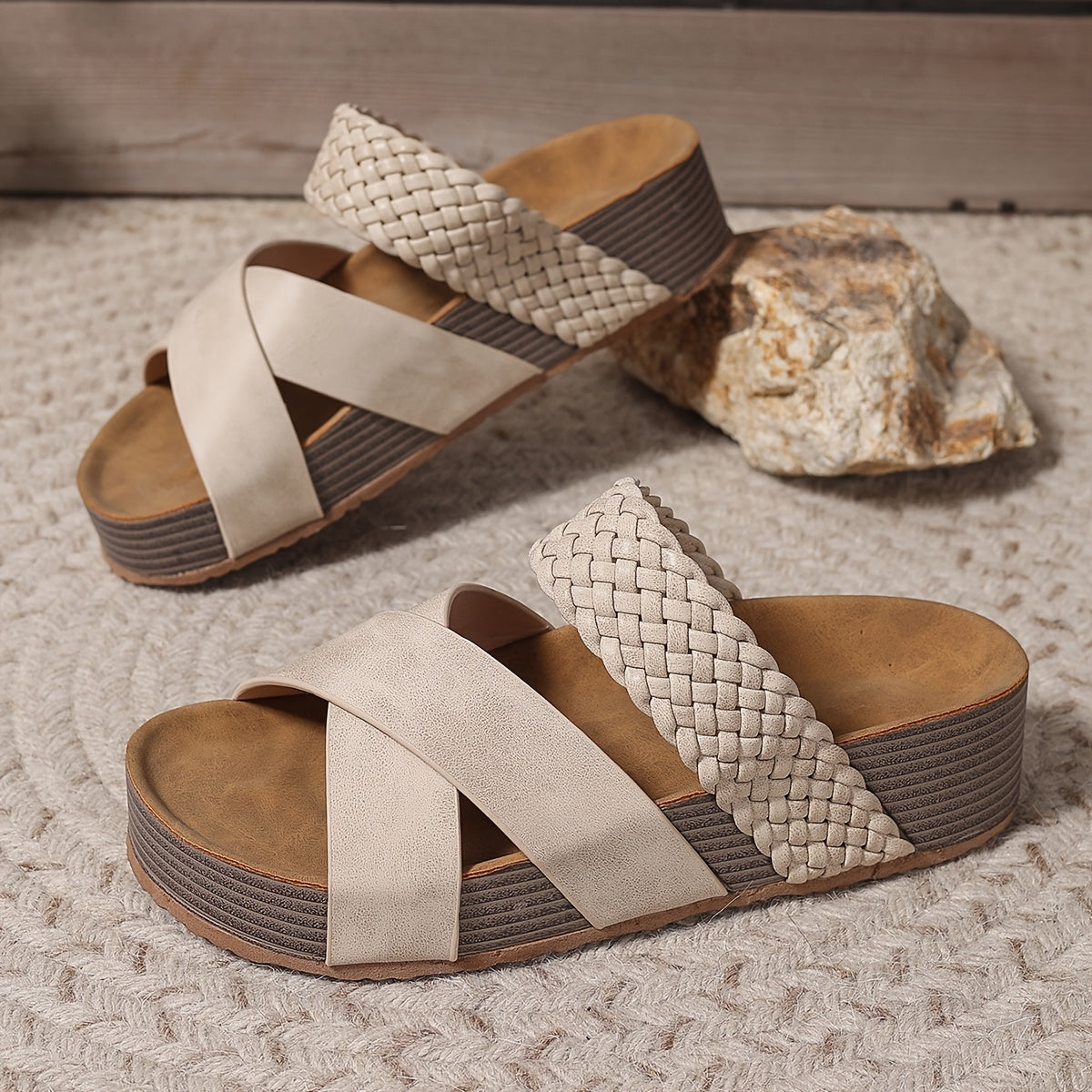 Martine | Stilvolle Orthopädische Ledersandalen für Optimalen Komfort