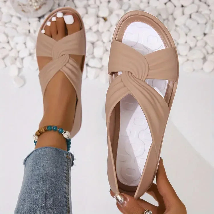 Luzia | Damen Orthopädische Sandalen mit Bequemem Schleifen-Design