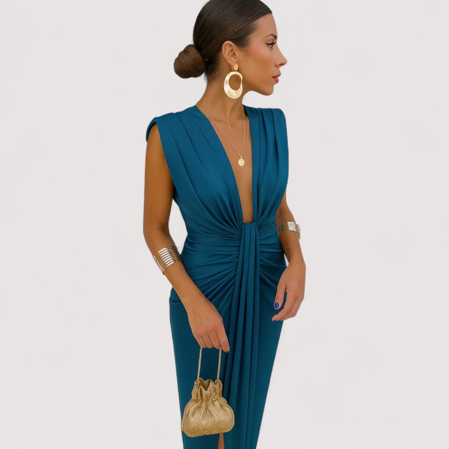 Maila™ | Elegantes Drapiertes Kleid