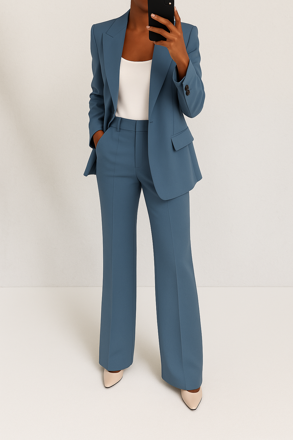 Elfriede | Zeitloses Blazer-Set für elegante Auftritte