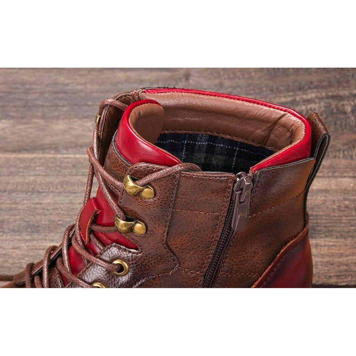 Aaron | Elegante Oxford-Stiefel aus feinstem Leder