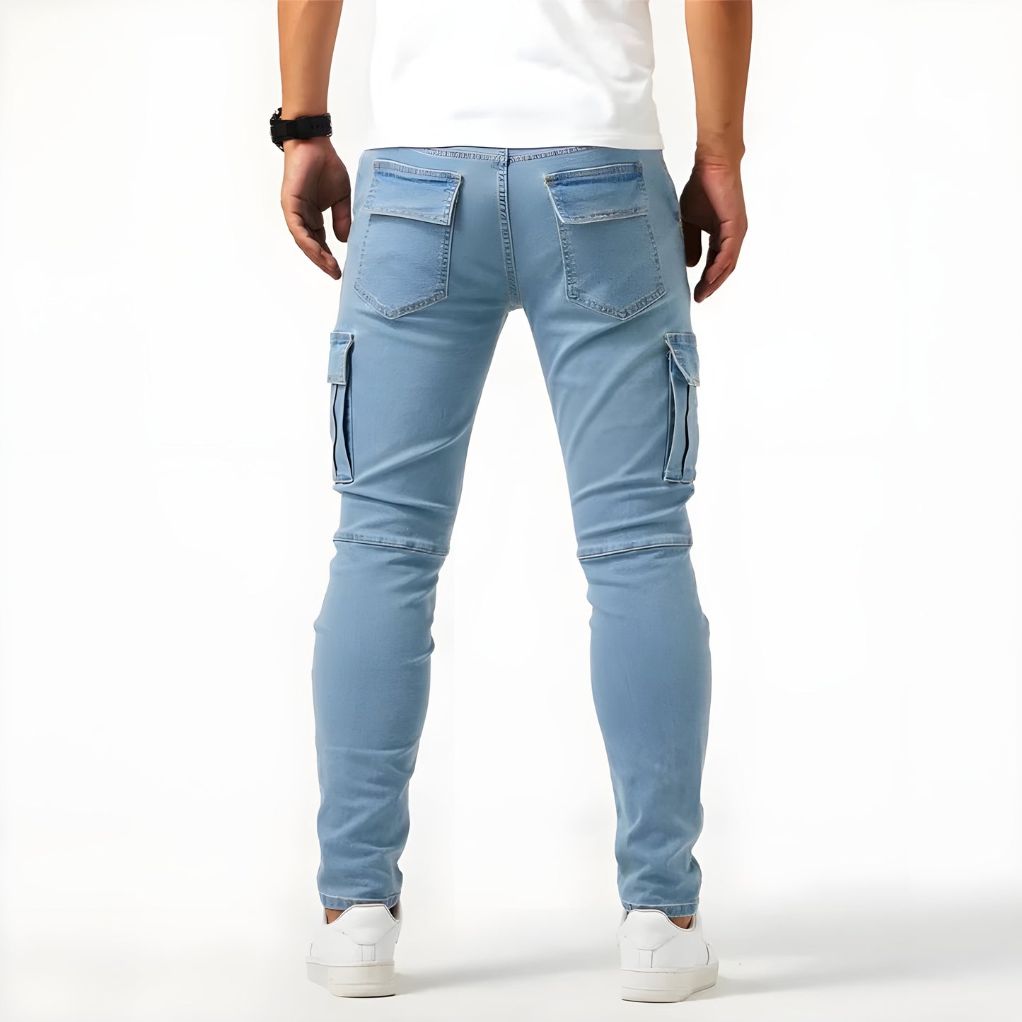 Samuel | Stretch Cargo Jeans