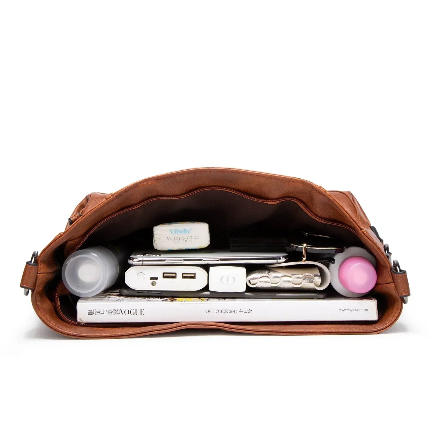 Priscilla | Klassische Handtasche aus feinstem Leder