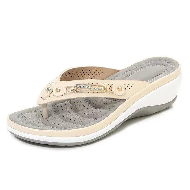 Babette | Bequeme orthopädische Sommerschuhe mit weichem Fußbett
