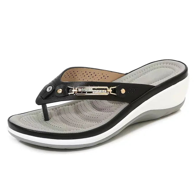 Babette | Bequeme orthopädische Sommerschuhe mit weichem Fußbett