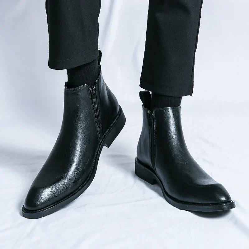 Cooper | Elegante Chelsea-Boots mit praktischem Reißverschluss