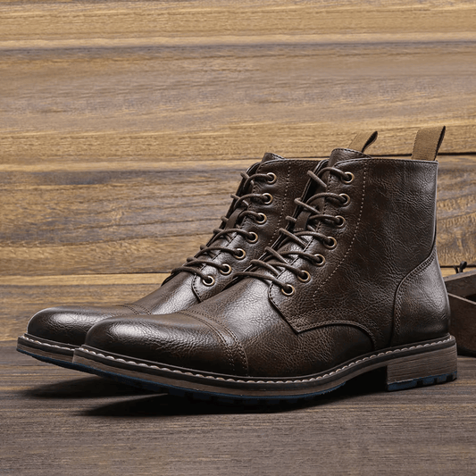 Conor | Trendige Lederstiefel im modernen Design