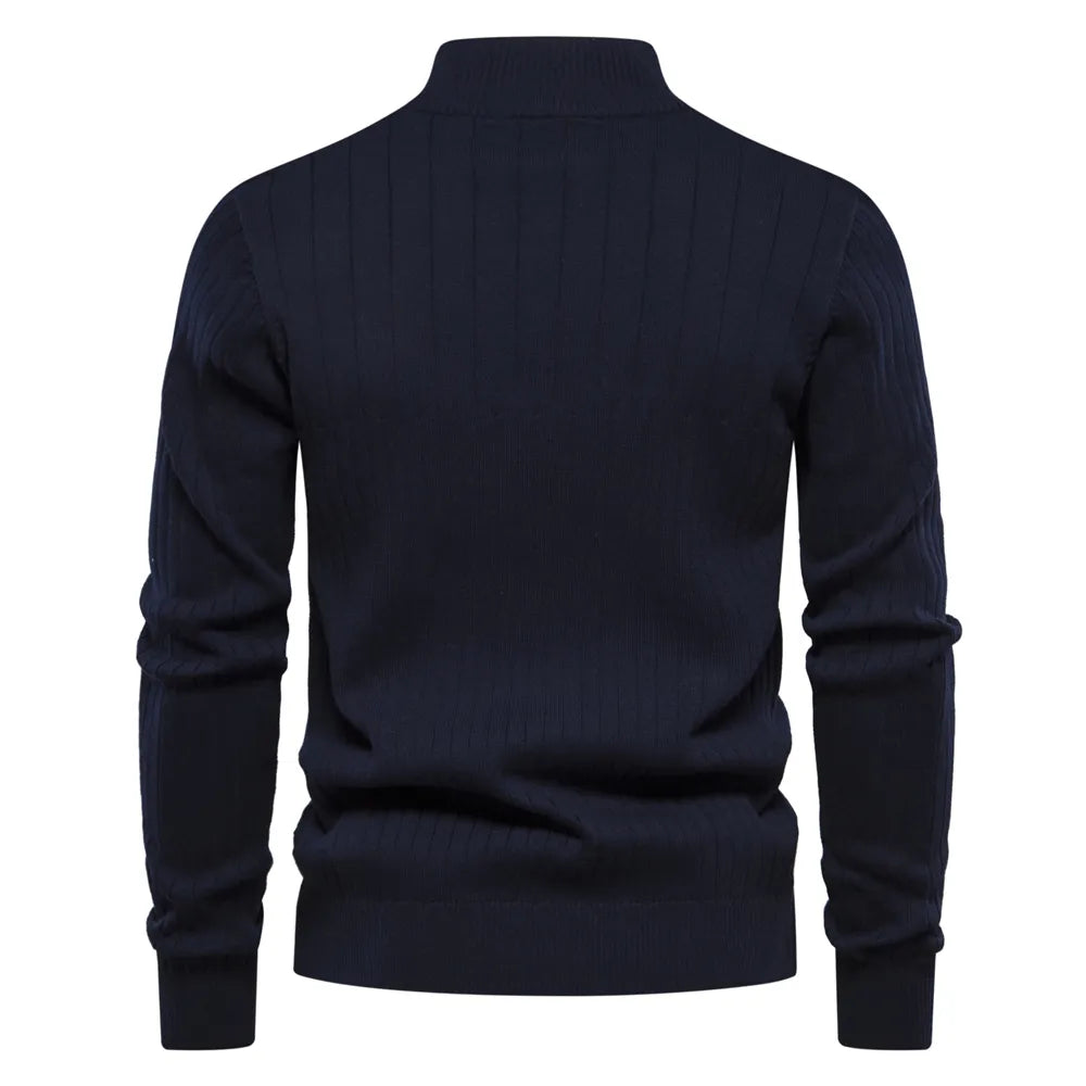 Luca | Stylischer Reißverschluss-Pullover