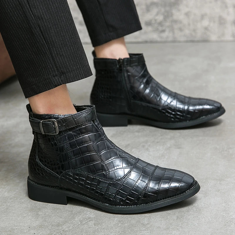 Baron | Edle Schnallenstiefel aus feinstem Leder
