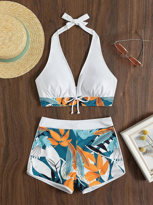 Thea | Hochtailliertes Bikini-Set für Damen
