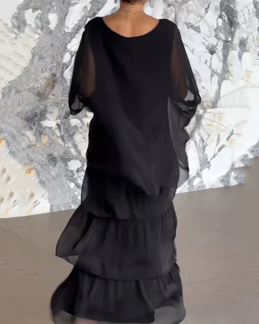 Solea | Elegantes, langes Kleid für einen fließenden Look