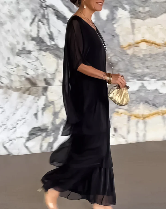 Solea | Elegantes, langes Kleid für einen fließenden Look