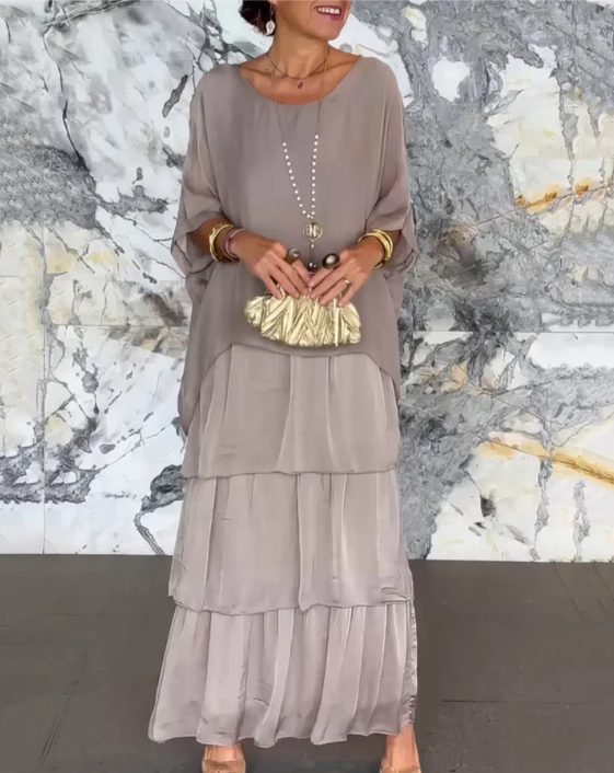 Solea | Elegantes, langes Kleid für einen fließenden Look