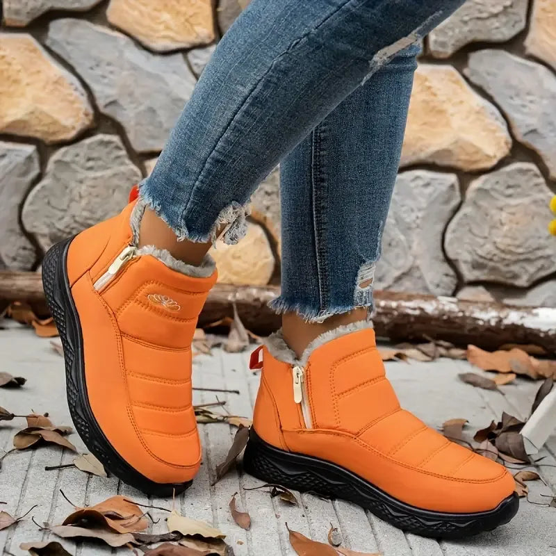 Manu | Stilvolle, warme und rutschfeste Damenstiefeletten
