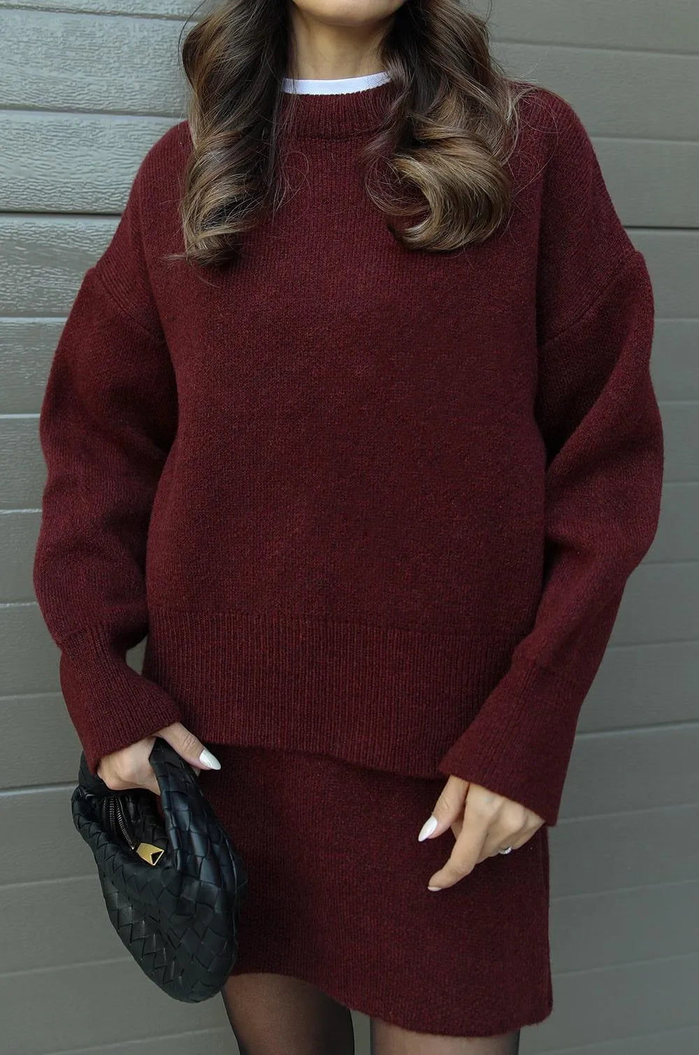 Helena | Strickkleid mit Rock