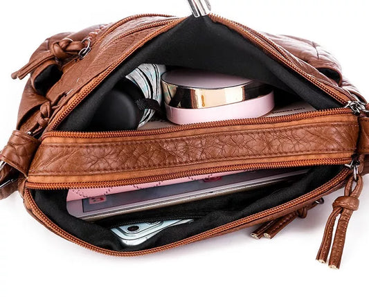 Andy | Edle Damentasche aus weichem Leder