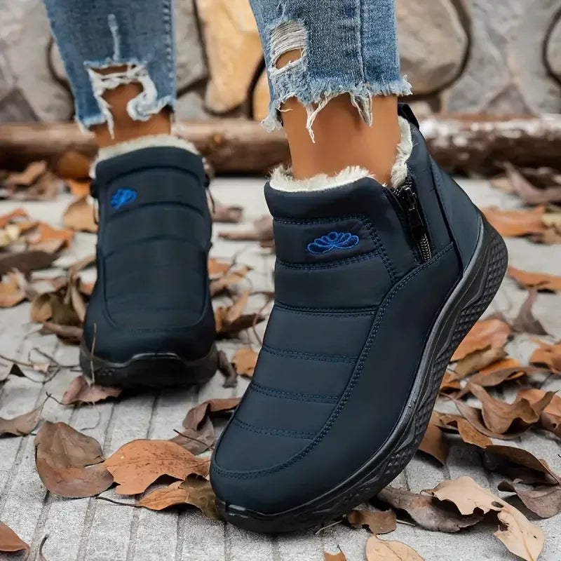 Manu | Stilvolle, warme und rutschfeste Damenstiefeletten
