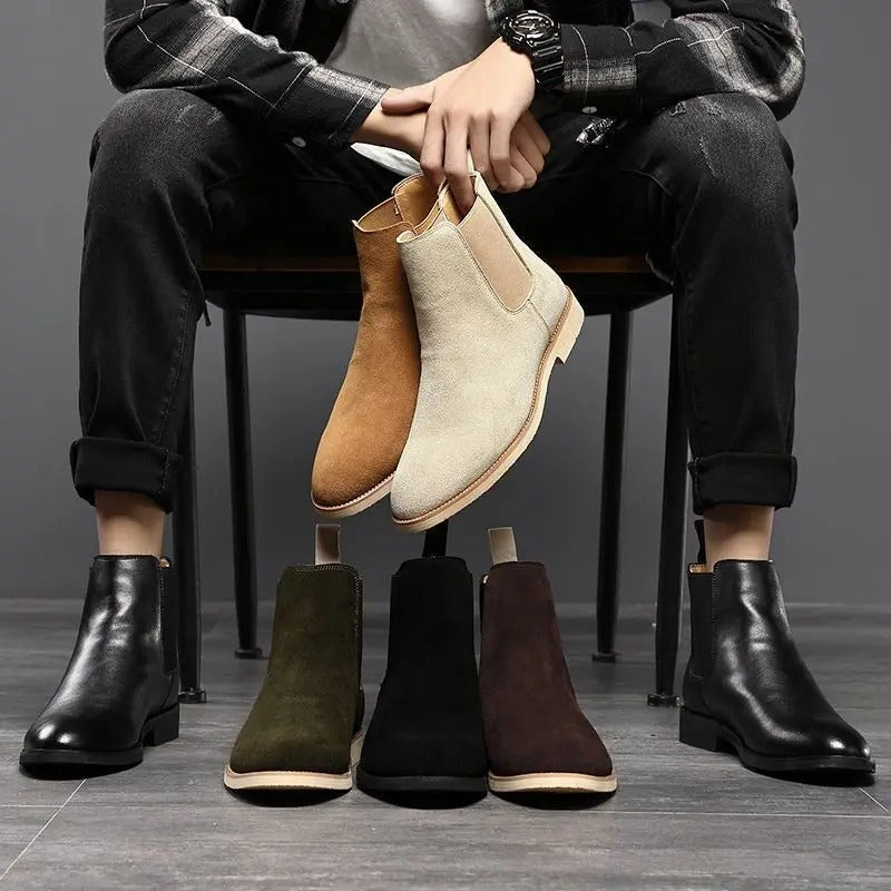 Armendo | Klassische Wildleder-Boots mit stilvollem Design