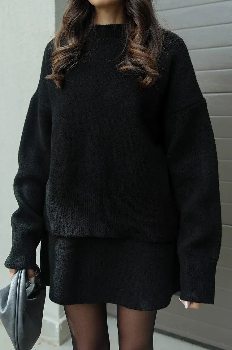 Helena | Strickkleid mit Rock