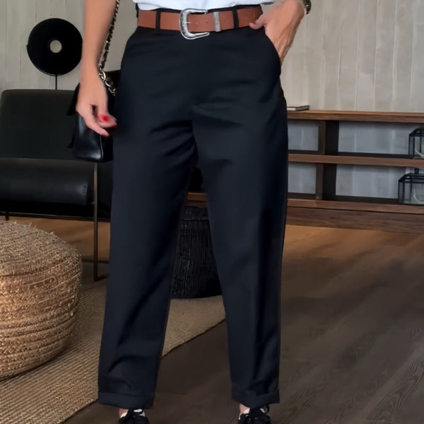 Mathilda | Elegante Anzughose mit zarten Streifen