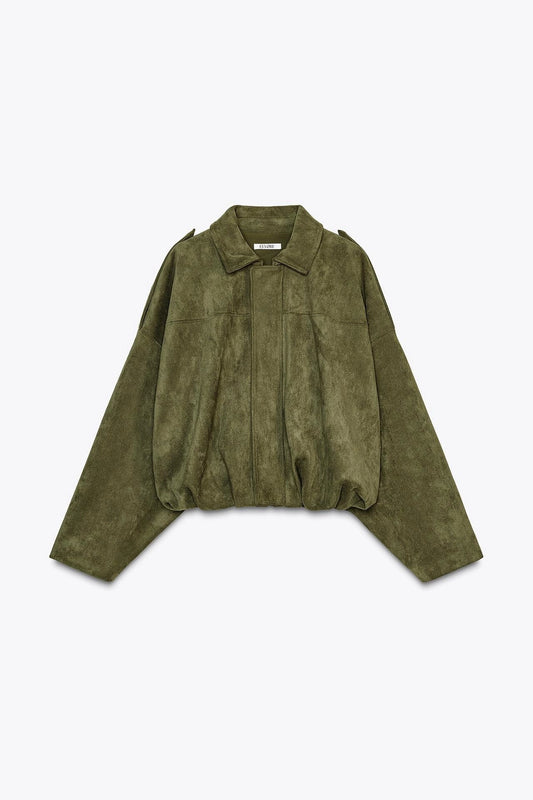 Sofia | Elegante Wildlederjacke für einen modischen Auftritt