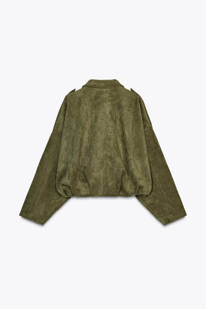 Sofia | Elegante Wildlederjacke für einen modischen Auftritt