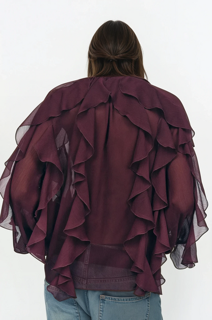 Seraphina | Rüschenbluse für einen stilvollen Auftritt