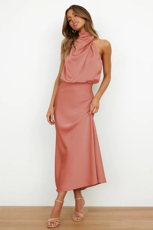 Adele | Feminines Sommerkleid mit Rückenfreiem Design