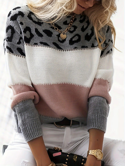 Lela | Leo Print Sweater