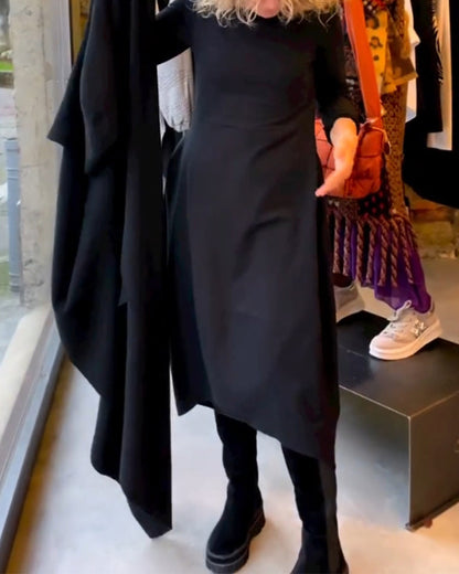 Clara | Stilvolles Midikleid mit praktischen Taschen