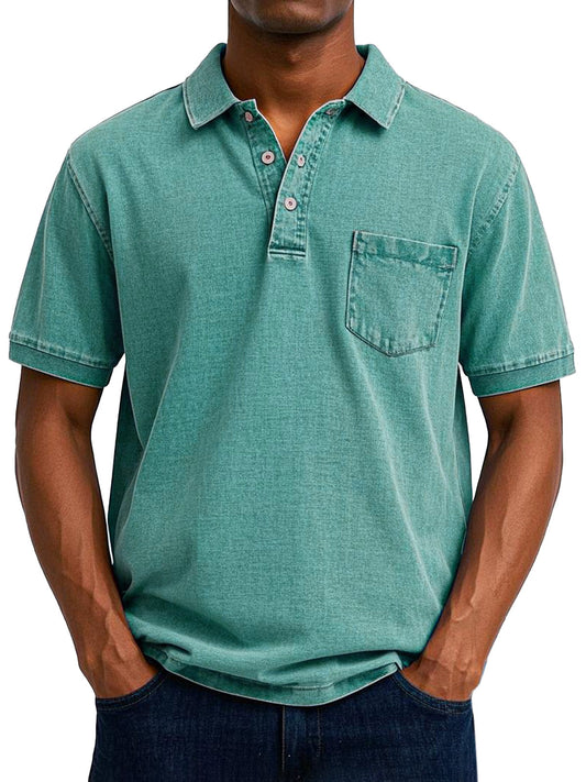 Maxime | Vintage-inspiriertes Poloshirt mit lässiger Passform