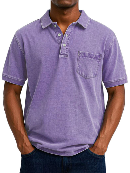 Maxime | Vintage-inspiriertes Poloshirt mit lässiger Passform
