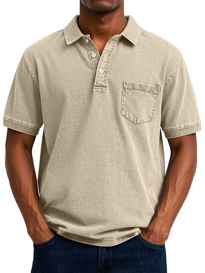 Maxime | Vintage-inspiriertes Poloshirt mit lässiger Passform