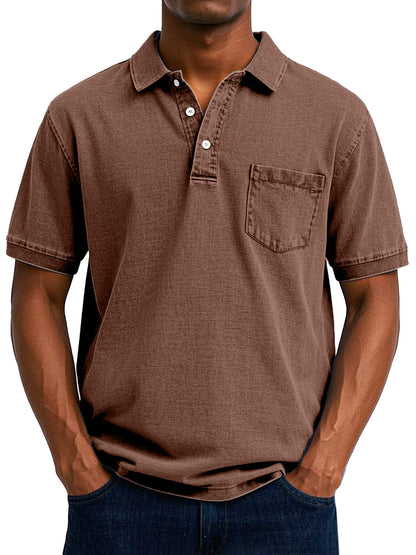 Maxime | Vintage-inspiriertes Poloshirt mit lässiger Passform
