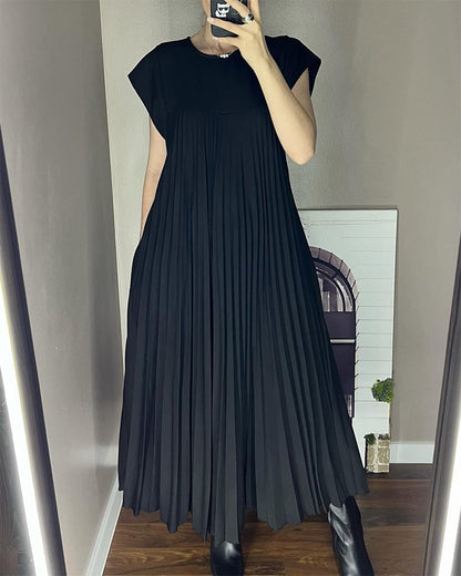 Jolijn | Lockeres Kleid mit Taschen und Falten-Design