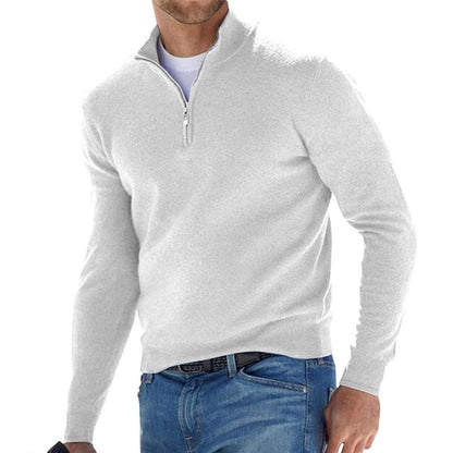 Erik | Premium Pullover mit Reißverschluss
