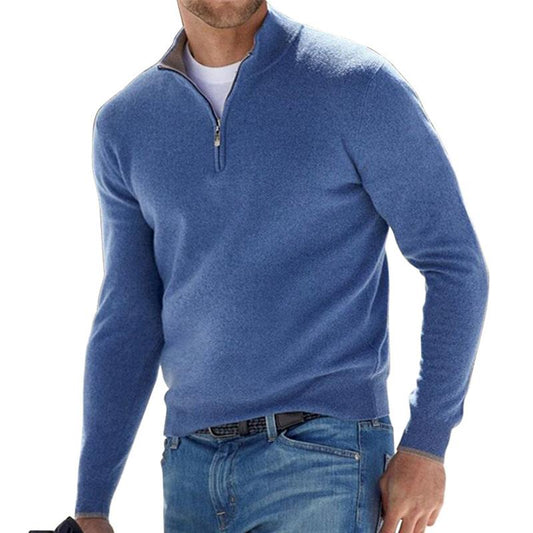 Erik | Premium Pullover mit Reißverschluss