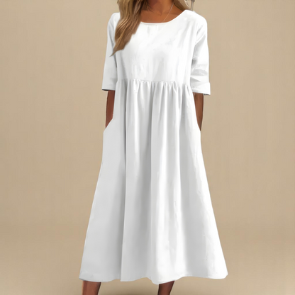 Minea | Leichtes Sommerkleid mit eleganter, fließender Silhouette