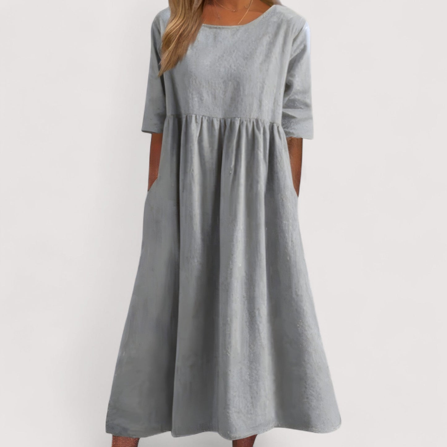 Selina™ | Flattering Cotton Dress