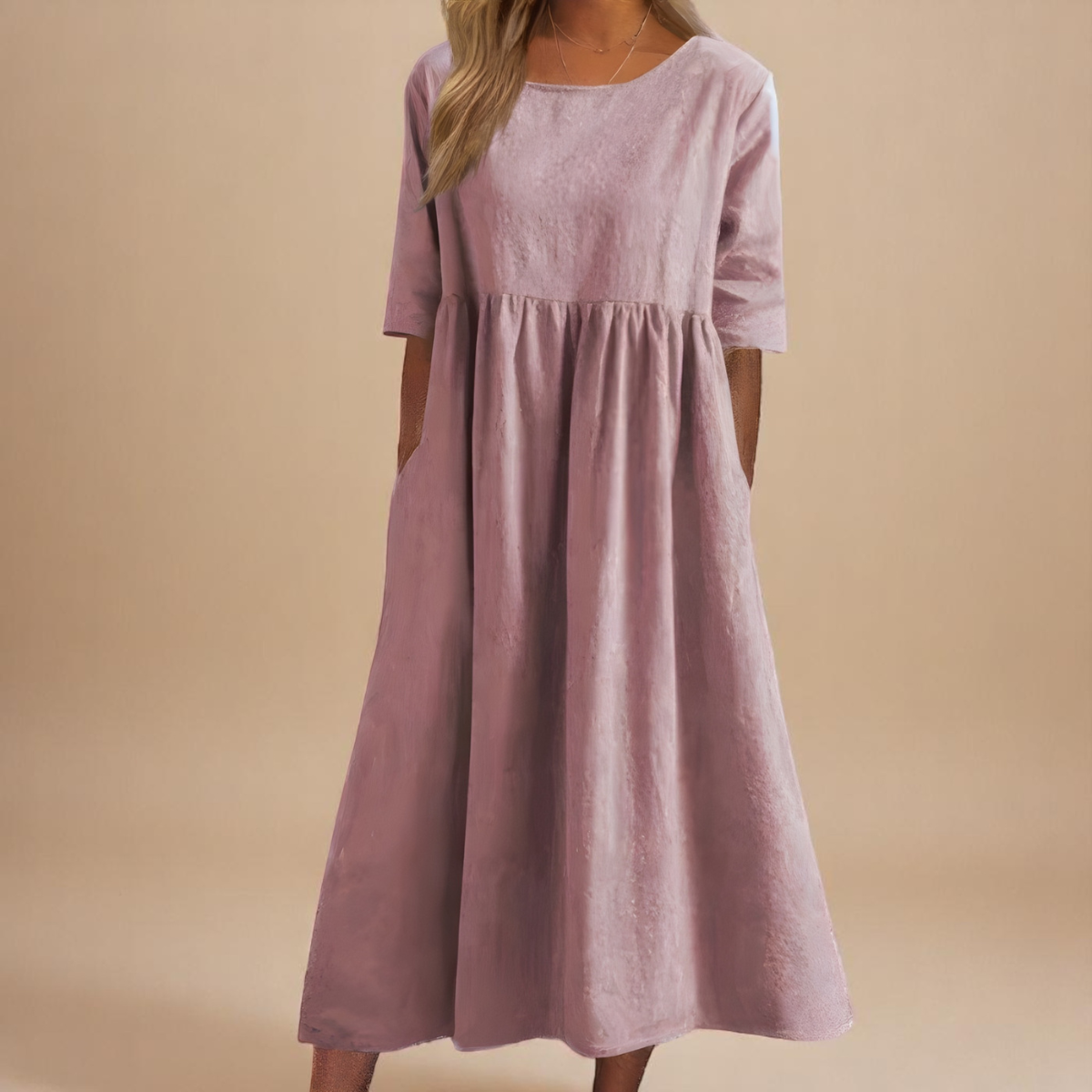 Minea | Leichtes Sommerkleid mit eleganter, fließender Silhouette