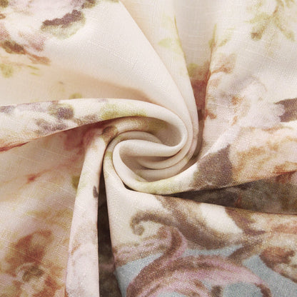 Sophie | Leichtes Midikleid mit floralem Muster und Faltendetails