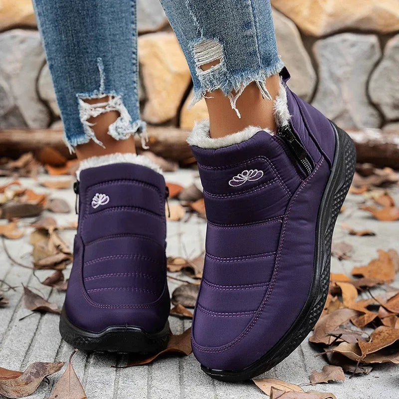 Manu | Stilvolle, warme und rutschfeste Damenstiefeletten
